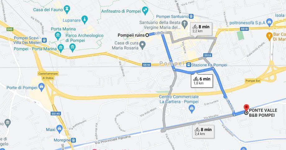 Ponte Valle B&B Pompei Scafati Luaran gambar